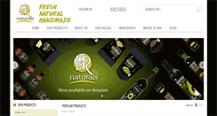 Desktop Screenshot of brnaturals.com